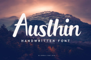 Austhin: A Bold Display Font for Campaigns