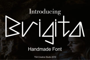 Brigita: A Feminine Script Typeface for Modern Web Design