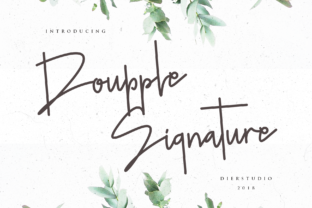Doupple: The Elegant Script Font for Your Brand