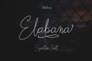 Elabama: An Elegant Signature Font for Branding