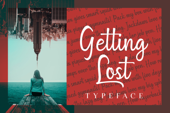 Getting Lost: The Elegant Script Font for Your Brand