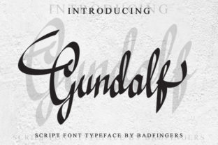 Gundalf: A Premium Script Font for Brand Identity
