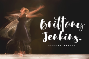 Impulse: A Handmade Calligraphy Font for Crafters