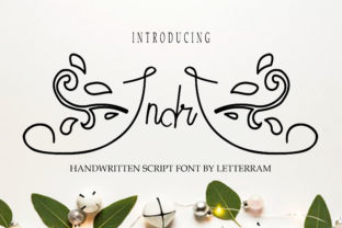 Indri: A Modern Script Font for Bold Branding