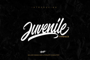 Juvenile: A Hand Lettering Typeface for Marketers