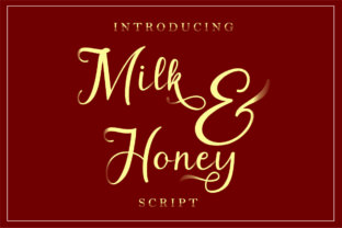 Milk Honey: The Elegant Script Font for Campaigns