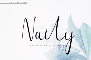 Naily: The Handwritten Script Font for Authentic Branding