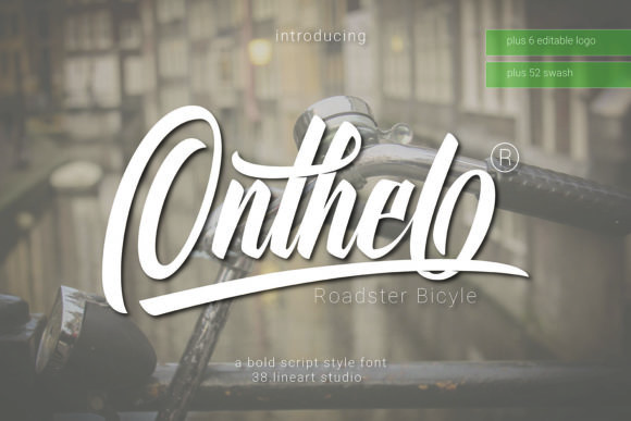 Onthel: A Charming Script Font for Makers