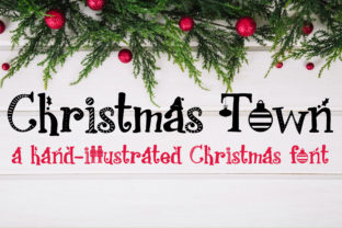 PN Christmas Town: A Festive Display Font for Editors