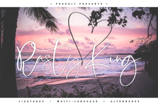 Rasty King: A Handmade Script Font for Web Design