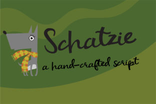Schatzie: The Hand-Crafted Script Font for Campaigns