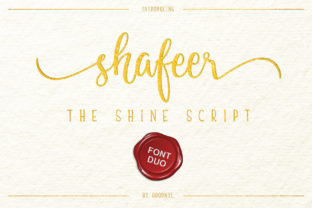 Shafeer Duo: A Premium Script Font for Web Design
